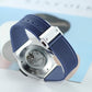 Rose Gold OBLVLO HM-GT Analog Miyato Automatic Waterproof Watches for Mens with Rubber Strap Luminous Easy Reader Dial