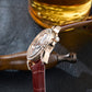 Luxury Rose Gold & Zirconia Bezel Multifunctional Mechanical Moon Phase Style Automatic Watches For Men - OBLVLO GCM-MUT