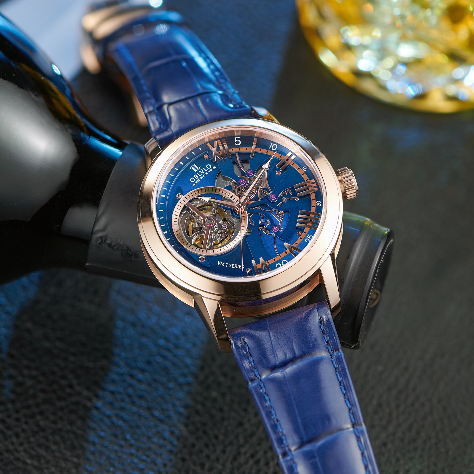 【2025新春福袋】 VMQ OBLVLO Series Gold Rose Mens Luxury Affordable Best - 時計
