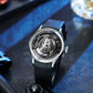 Unique Rotation Hands Watches - Best OBLVLO BLM Solar Mens Automatic Skeleton 41mm Waterproof  Watch