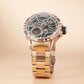 Rose Gold OBLVLO LMQ - Cool Luxury Mens Automatic Skeleton Watches for Sale