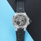 OBLVLO LMQ Series Cool Luxury Mechanical Automatic Skeleton Watches for sale