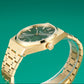 Affordable Luxury Yellow Gold Dress Automatic Watches Under $200 for Men - Royal Green OBLVLO TM-SIM