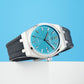 Best Affordable Mens Vintage Dress Sky Blue Dial Automatic Watches - OBLVLO TM-SIM