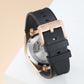 Affordable Vintage Dress Watch - OBLVLO TM-SIM Rose Gold Automatic Watches for Men