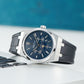 Discover OBLVLO TM-MUT Classic Deep Sea Blue Dial Chronograph Automatic Watches for Men