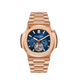 REEF TIGER RGA20S7 44mm Blue Dial Men's Multifunction Automatic Business Watch with Crystal Diamond Bezel