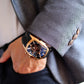Affordable Luxury Reef Tiger Aurora Tank II Sports Automatic Men's Rose Gold Watch
