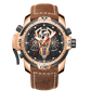 Best Affordable Reef Tiger Aurora Concept 2 Automatic Military Rose Gold Men's Watch