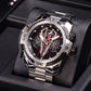 Reef Tiger Aurora Concept 2 Luxury Military Automatic Sports Wristwatches for Men