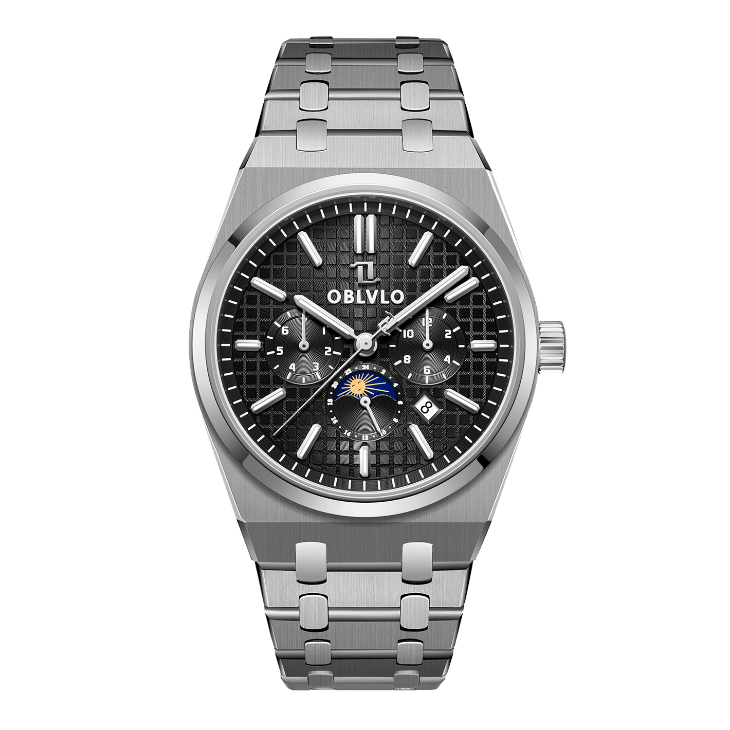 Best Affordable OBLVLO TM-MUT Dress Chronograph Automatic Watches for Sale