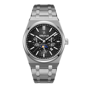 Best Affordable OBLVLO TM-MUT Dress Chronograph Automatic Watches for Sale