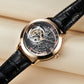OBLVLO VM Series Luxury Rose Gold Automatic Skeleton Watches For Sale