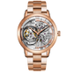 Oblvlo VM Series Rose Gold Mens Luxury Automatic Skeleton Watches For Sale