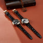OBLVLO VM Series Luxury Rose Gold Automatic Skeleton Watches For Sale