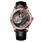 OBLVLO VMQ Series - Affordable Luxury Rose Gold / Zirconia Case Mens Automatic Tourbillon Style Dial Dress Watches