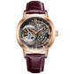 Oblvlo VM Series Luxury Rose Gold Automatic Skeleton Watches For Sale