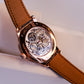 Affordable Luxury Mens Skeleton Tourbillon Rose Gold Watch -  Oblvlo VM-TB PWW