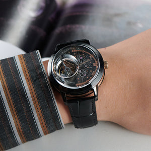 Best OBLVLO VM Series Men Luxury Watches Plated With Black PVD