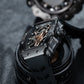 Cool OBLVLO XM FIG Series Luxury Skeleton Black PVD Automatic Watches for sale