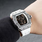 Luxury White Diamond Skeleton Automatic Watches for Men & Women - OBLVLO XM FIG Series