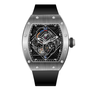 OBLVLO XM-RACING Luxury Automatic Mechanical Watches for Men - Japanese 82S7 Movemen/50M Waterproof