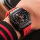 Affordable Black PVD Automatic Skeleton Watches for Men - OBLVLO XM XSK Series