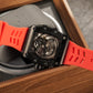 Affordable Black PVD Automatic Skeleton Watches for Men - OBLVLO XM XSK Series