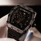 OBLVLO XM XSK Series Luxury Automatic Skeleton Diamond Watch For Sale
