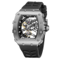 Amazing OBLVLO XM XSK Series Luxury Mens Automatic Skeleton Watch for Sale