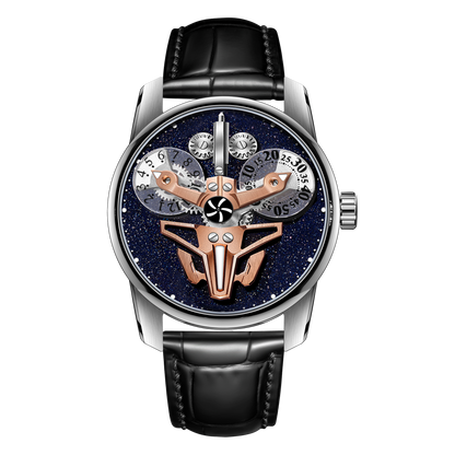 Best Affordable Luxury Unique Skeleton Automatic Watches For Men - Oblvlo SK-AIR UP