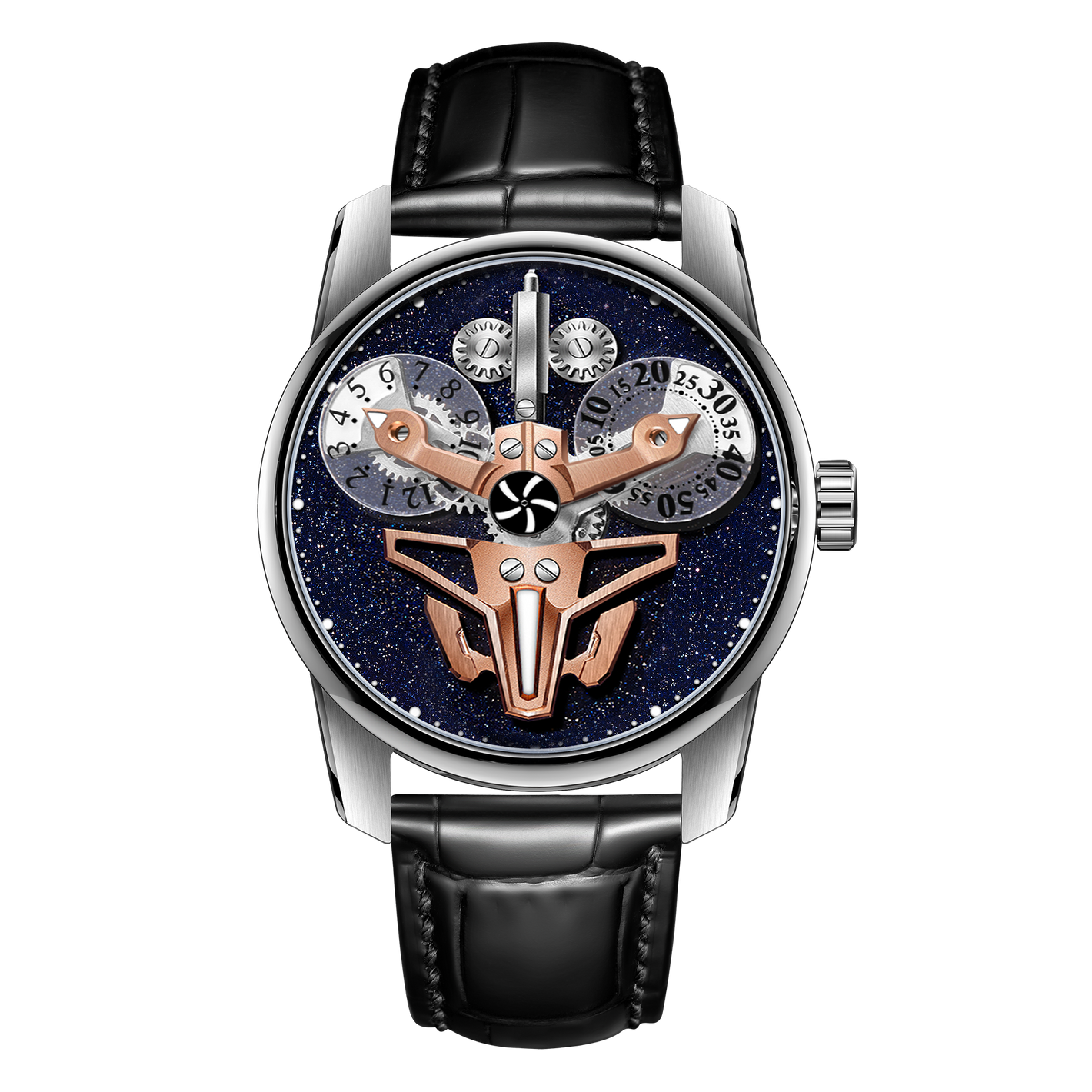 Best Affordable Luxury Unique Skeleton Automatic Watches For Men - Oblvlo SK-AIR UP