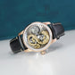 Unique Gold Mens Luxury Chinese Dragon 42mm Automatic Watch - Cool OBLVLO JM Dragon II