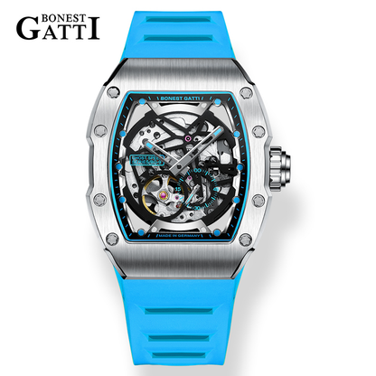 Bonest Gatti BG9901-A1 Men's Sport Automatic Skeleton Luxury Watch for Sale - Top Mens Watches