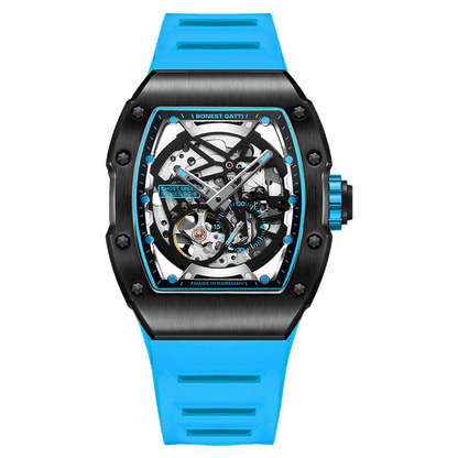 Luxury Bonest Gatti BG9901-A5 Mens Sports Automatic Skeleton Watches for Sale